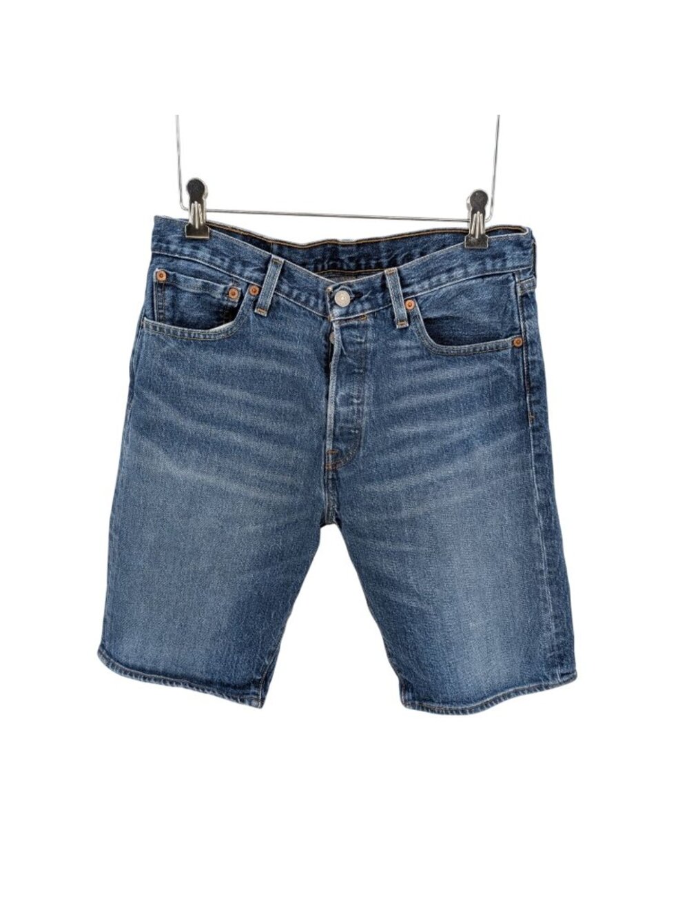 Vtg Levis 501 XX Button Fly Jean Shorts Y2K Streetwear Grunge Casual Jorts W31